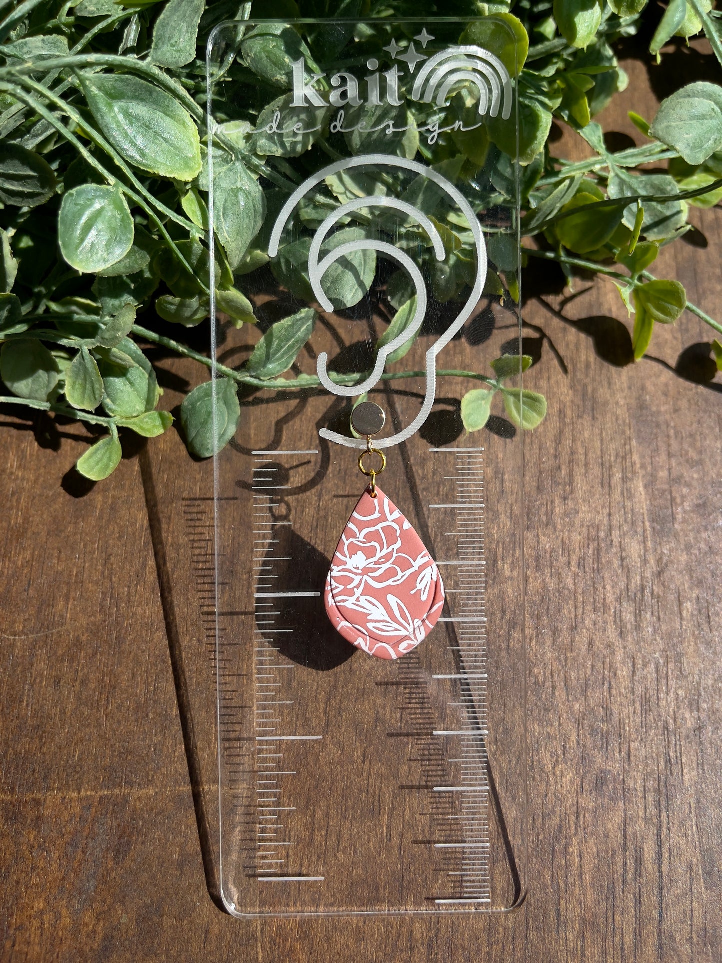 Sedona Floral Printed Elegant Earrings
