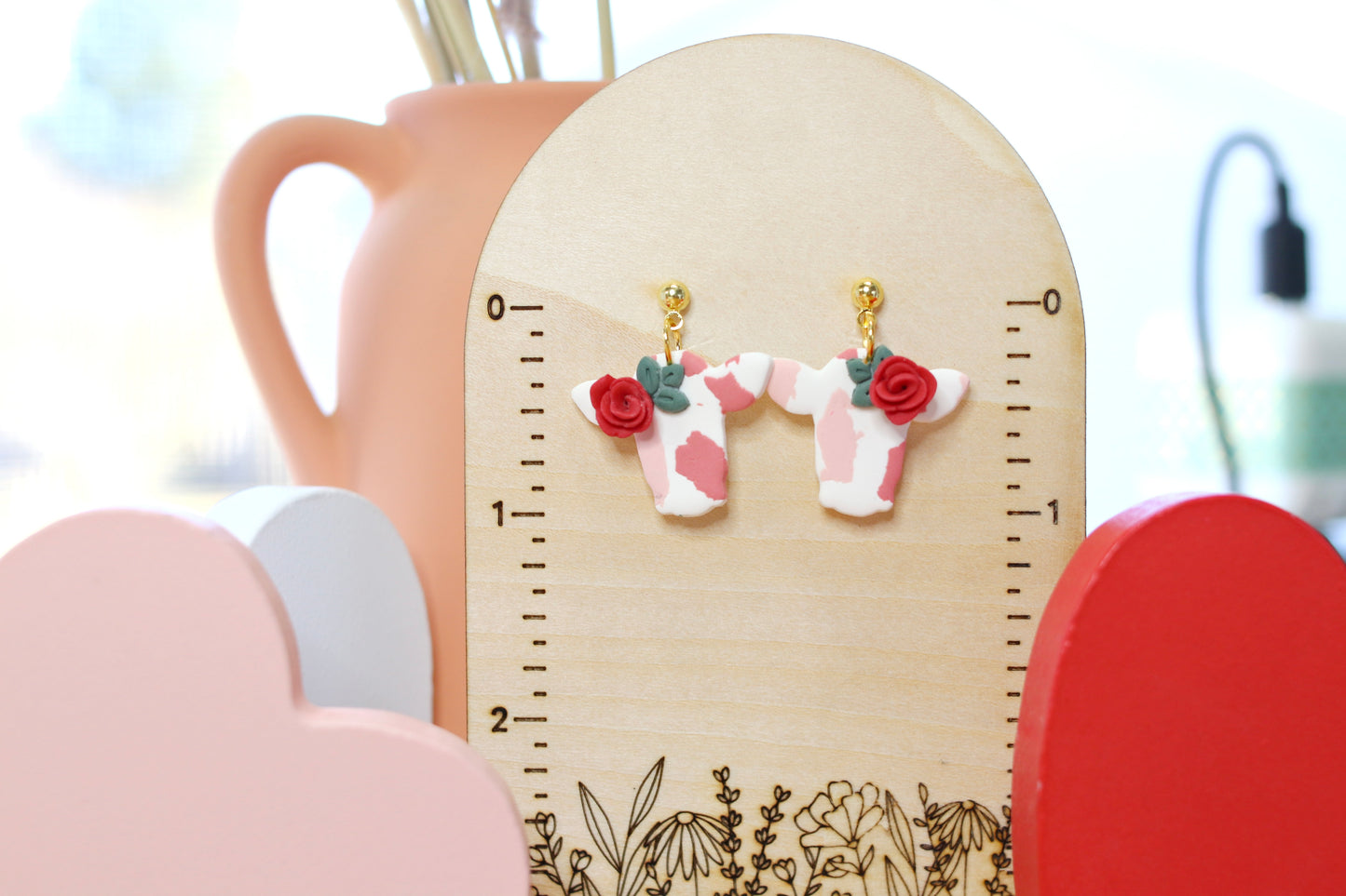 Love Cow Earrings