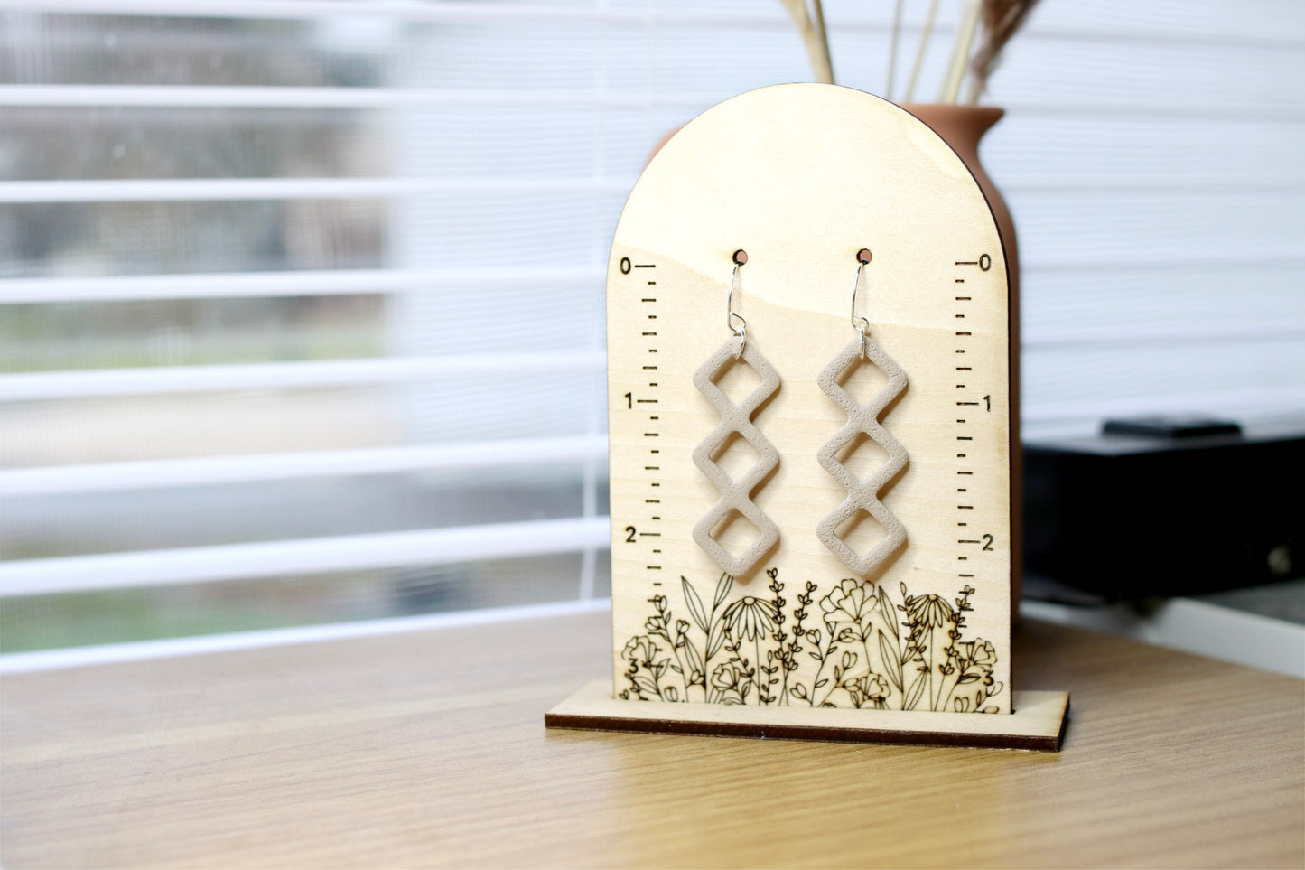 Diamond Outline Earrings