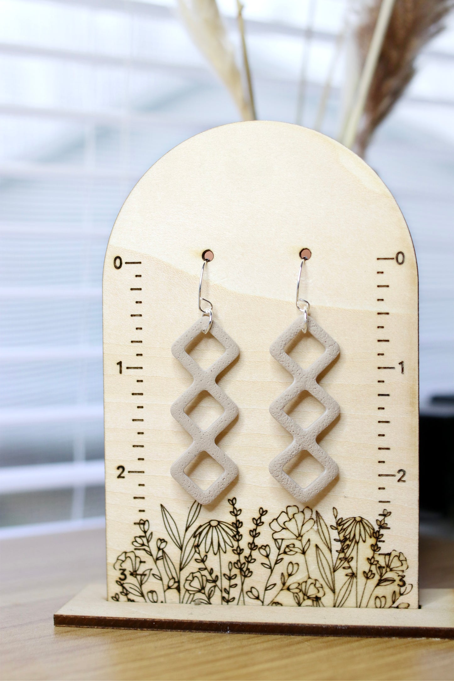 Diamond Outline Earrings