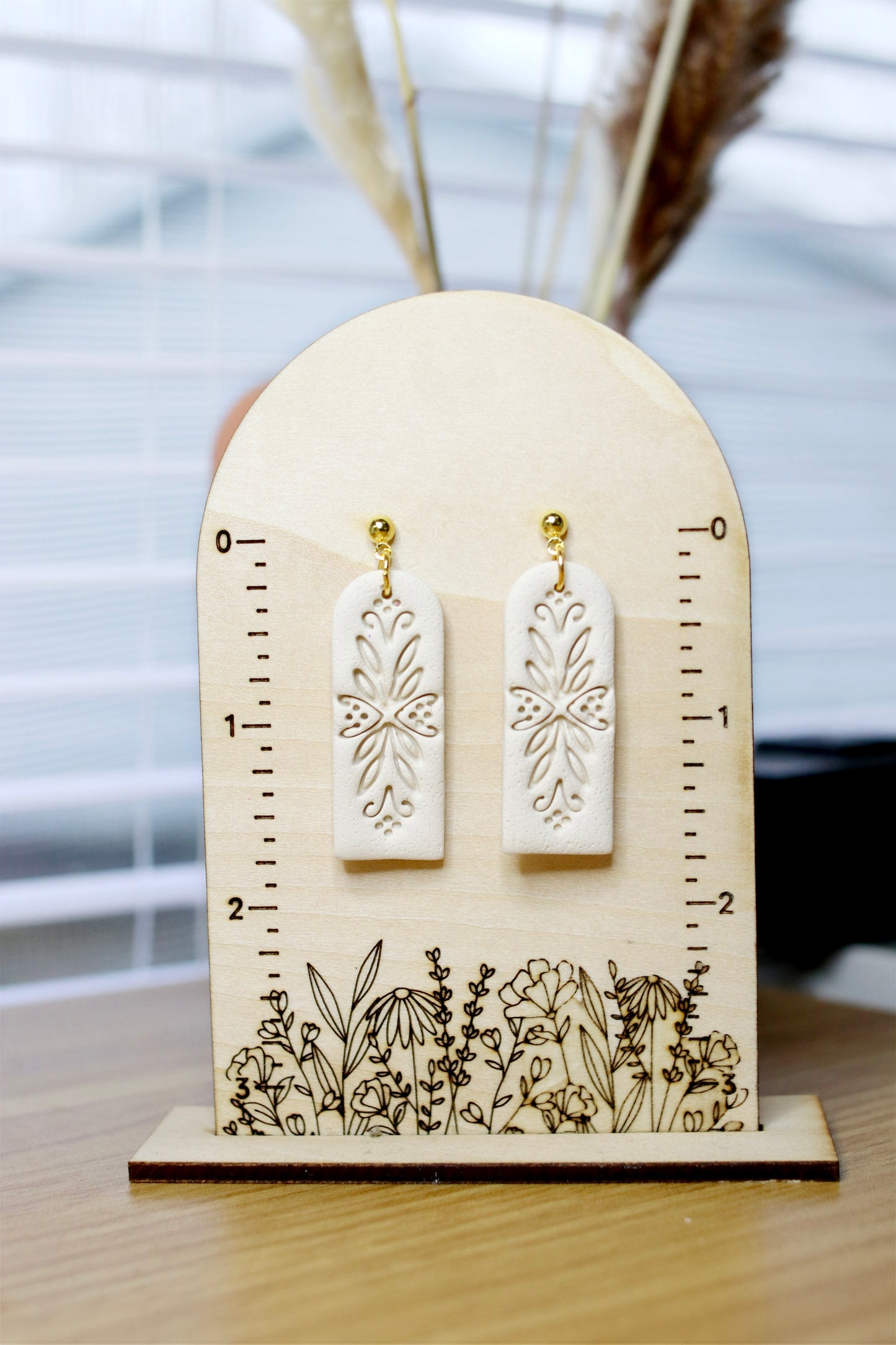 Fancy Frame Earrings