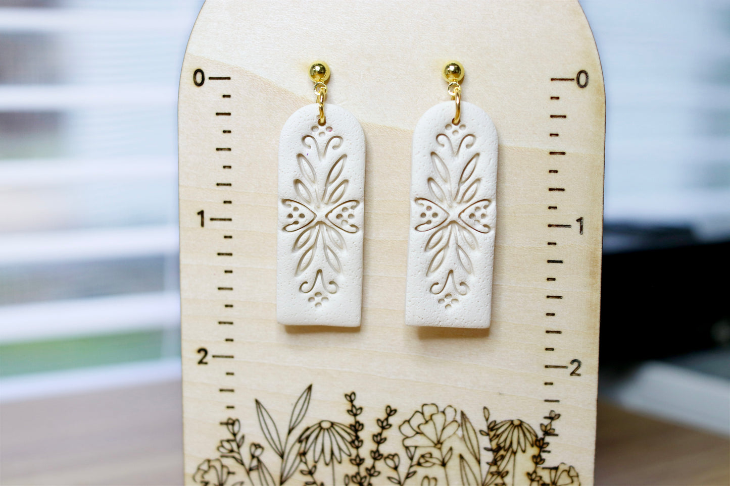 Fancy Frame Earrings