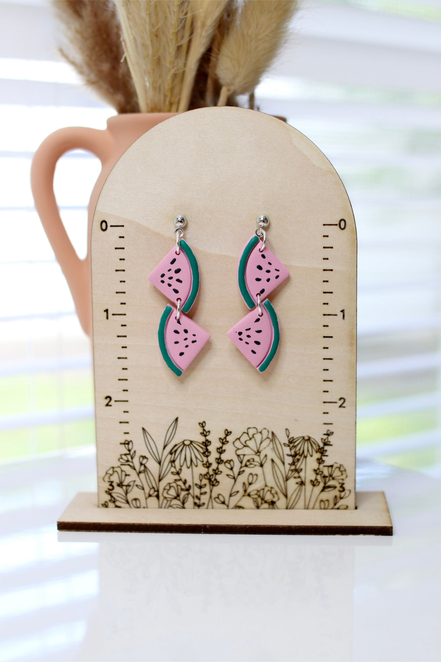 Watermelon Dangle Earrings