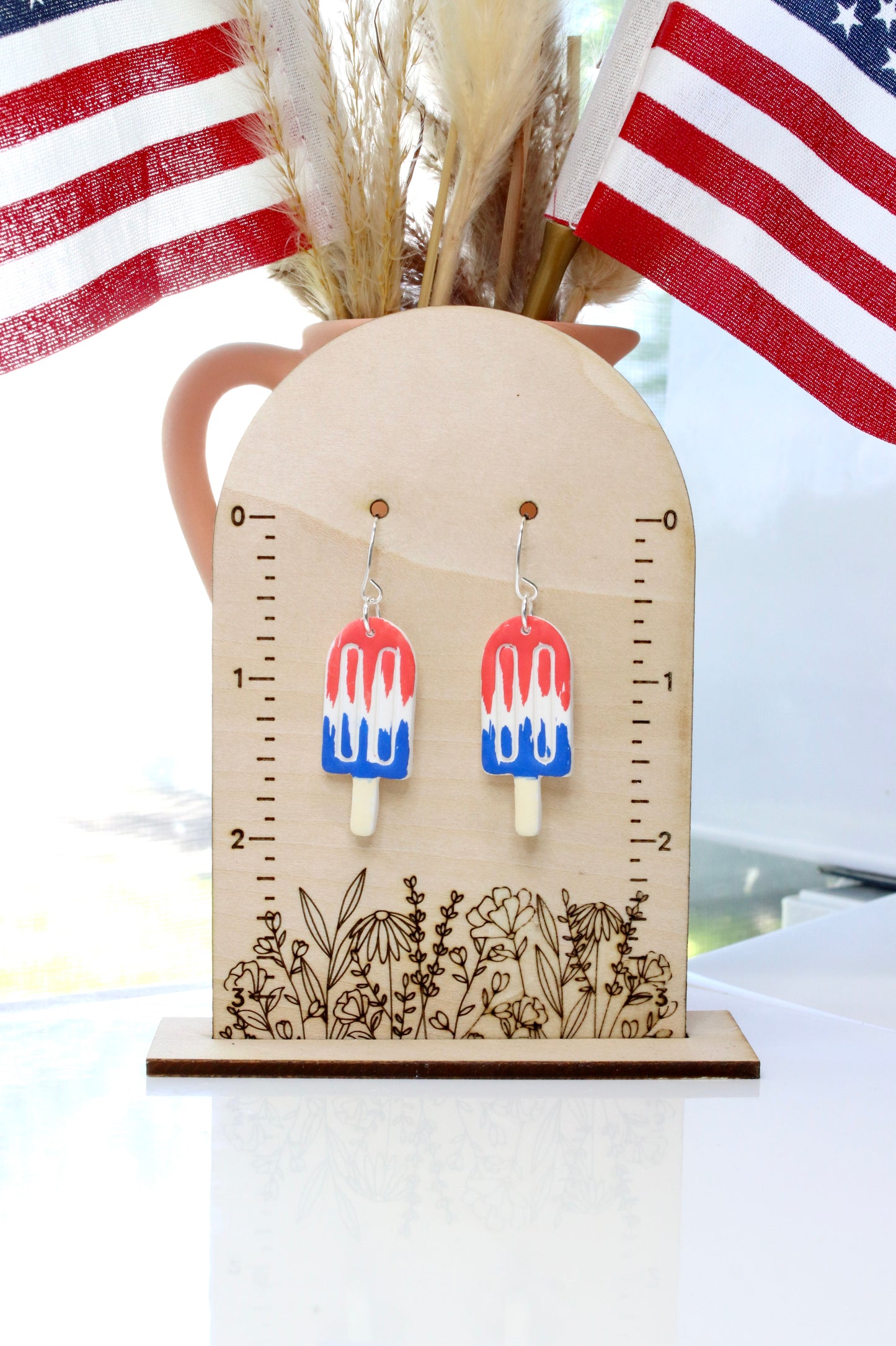 Bomb Pop Dangle Earrings