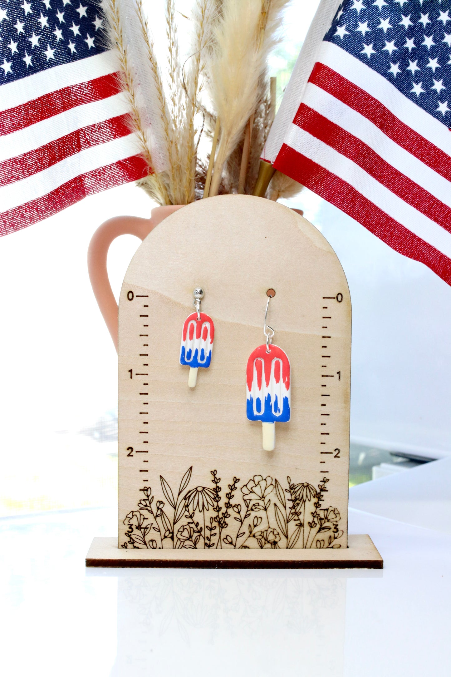Bomb Pop Dangle Earrings