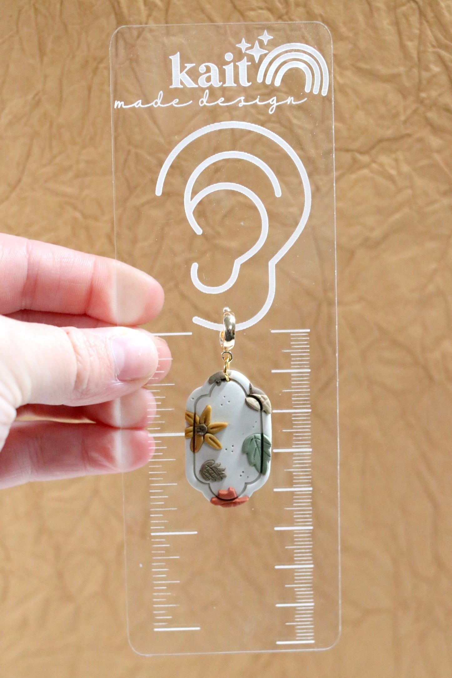 Touch of Fall Frame Earrings