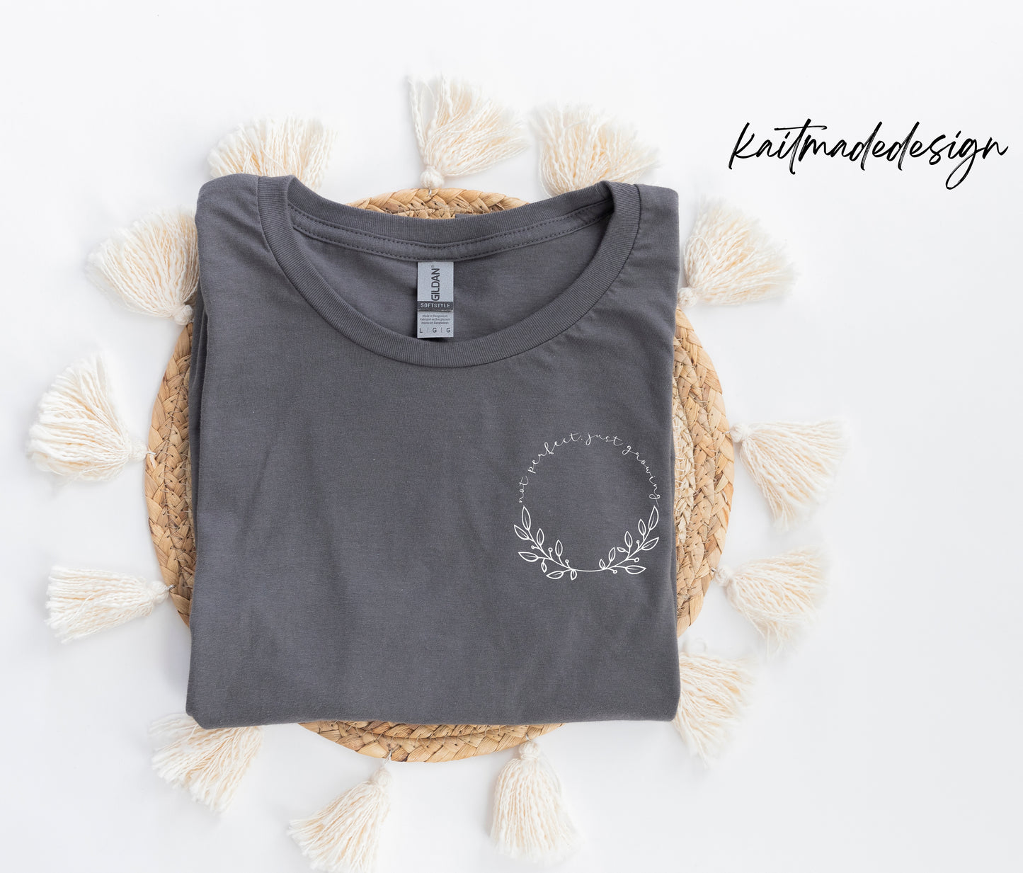 Not Perfect, Just Growing Graphic Tee