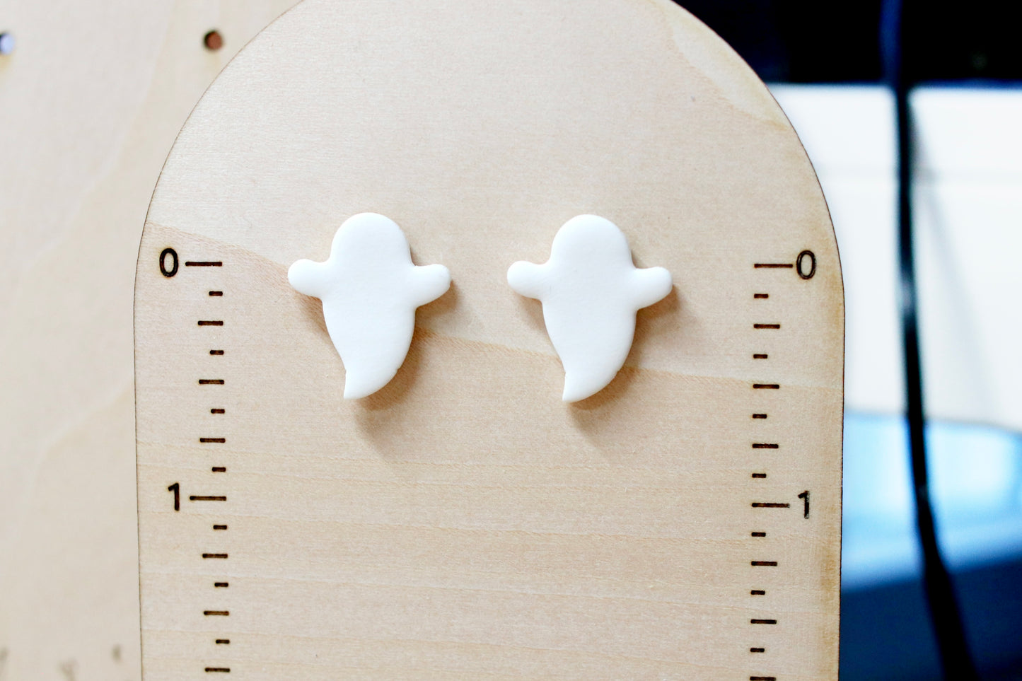 Baby Ghost Stud Earrings