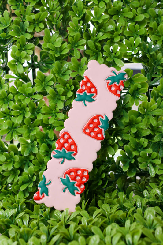 Strawberry Patch Bookmark