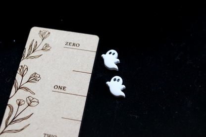 Baby Ghost Stud Earrings