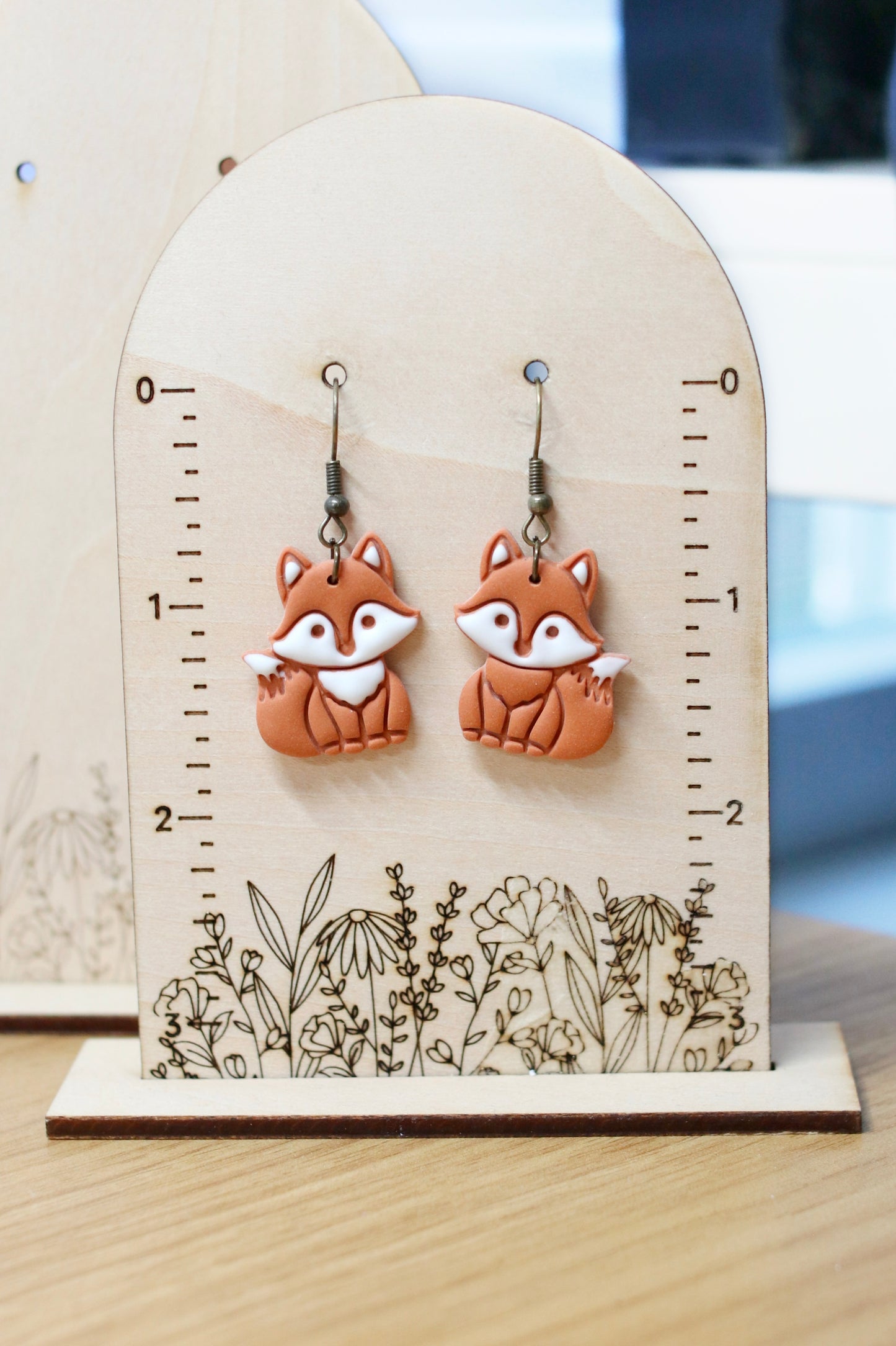 Fall Fox Earrings