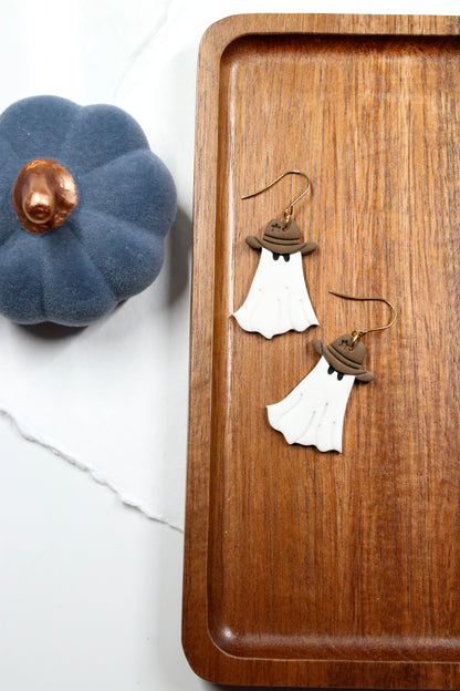 Cowboy Ghost Earrings