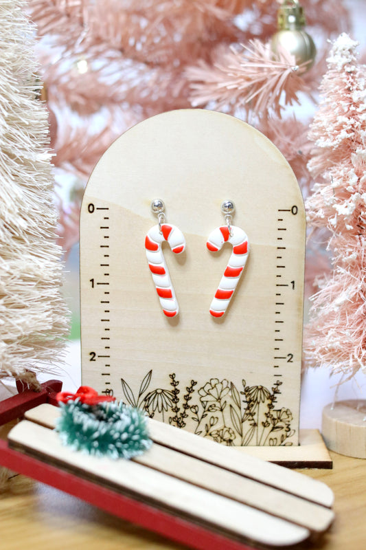 Candy Cane Earrings