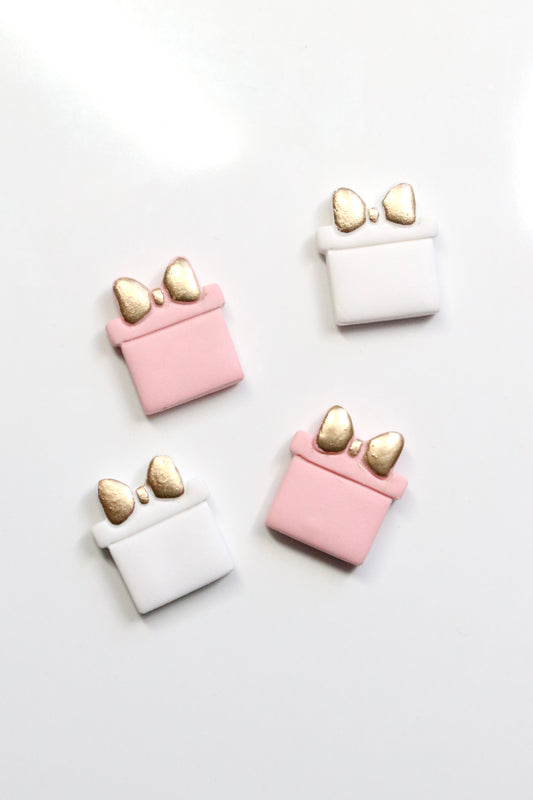 Gift Box Stud Earrings