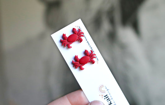 Crab Stud Earrings