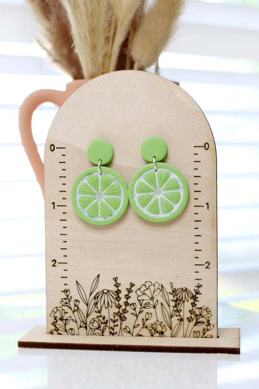 Lime Earrings