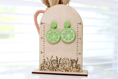 Lime Earrings