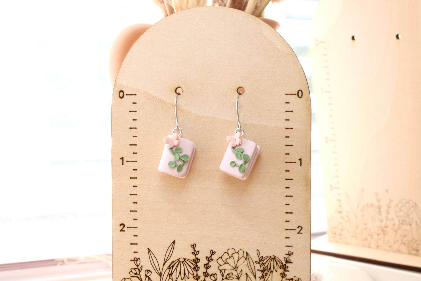 Fairytale Mini Book Earrings