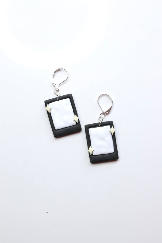 Mini E-Reader Earrings