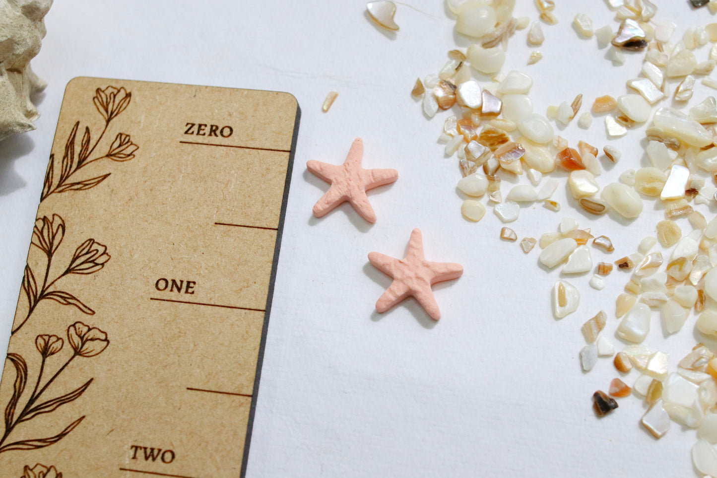 Small Starfish Stud Earrings