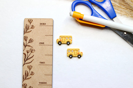 School Bus Stud Earrings