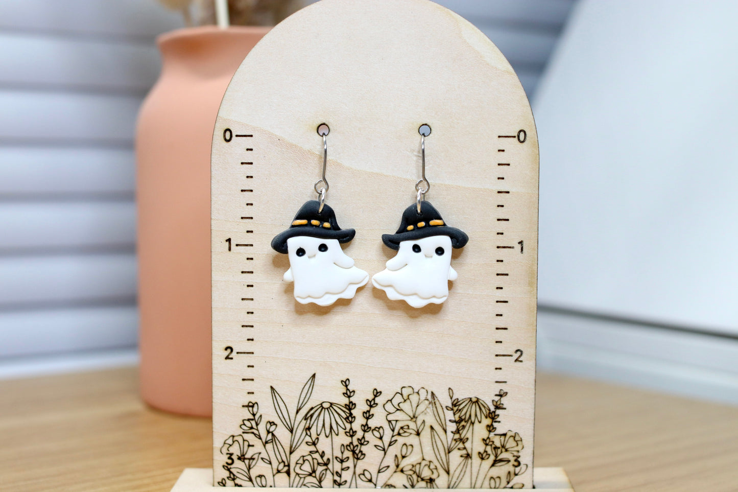 Witch Cute Ghost Earrings