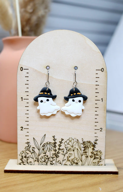 Witch Cute Ghost Earrings