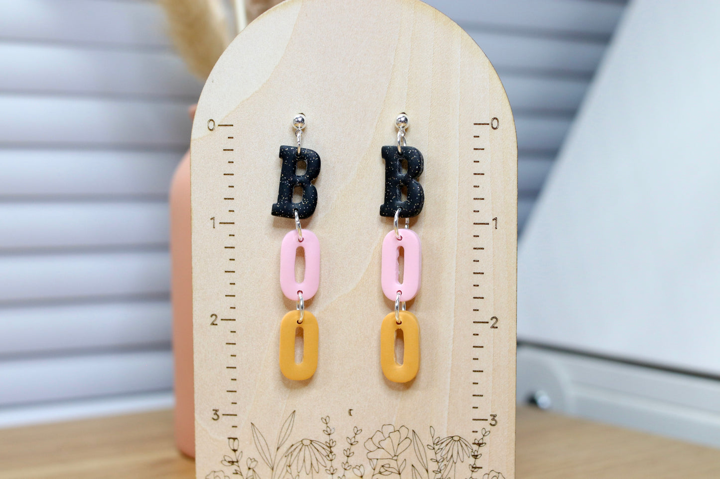 BOO Pink Earrings