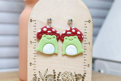 Mushy Toad Earrings