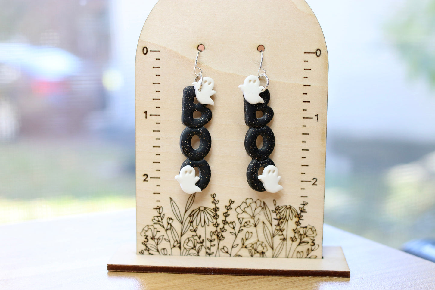 BOO Ghost Earrings