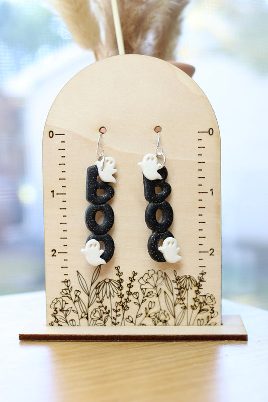 BOO Ghost Earrings