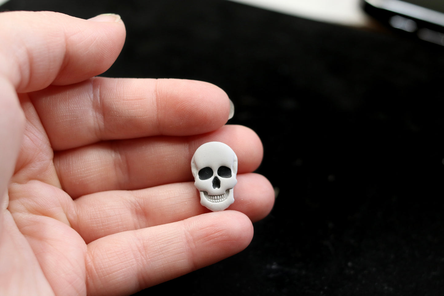 Skull Shine Stud Earrings