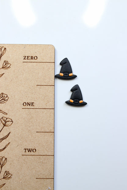 Mini Witch Hat Stud Earrings