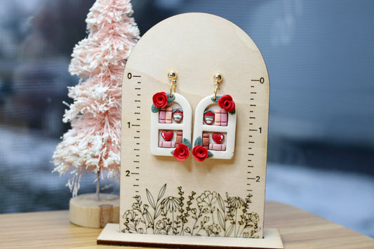 Romance Bookshelf Earrings