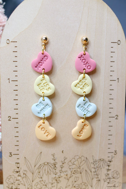 Conversation Heart Earrings (Nice)