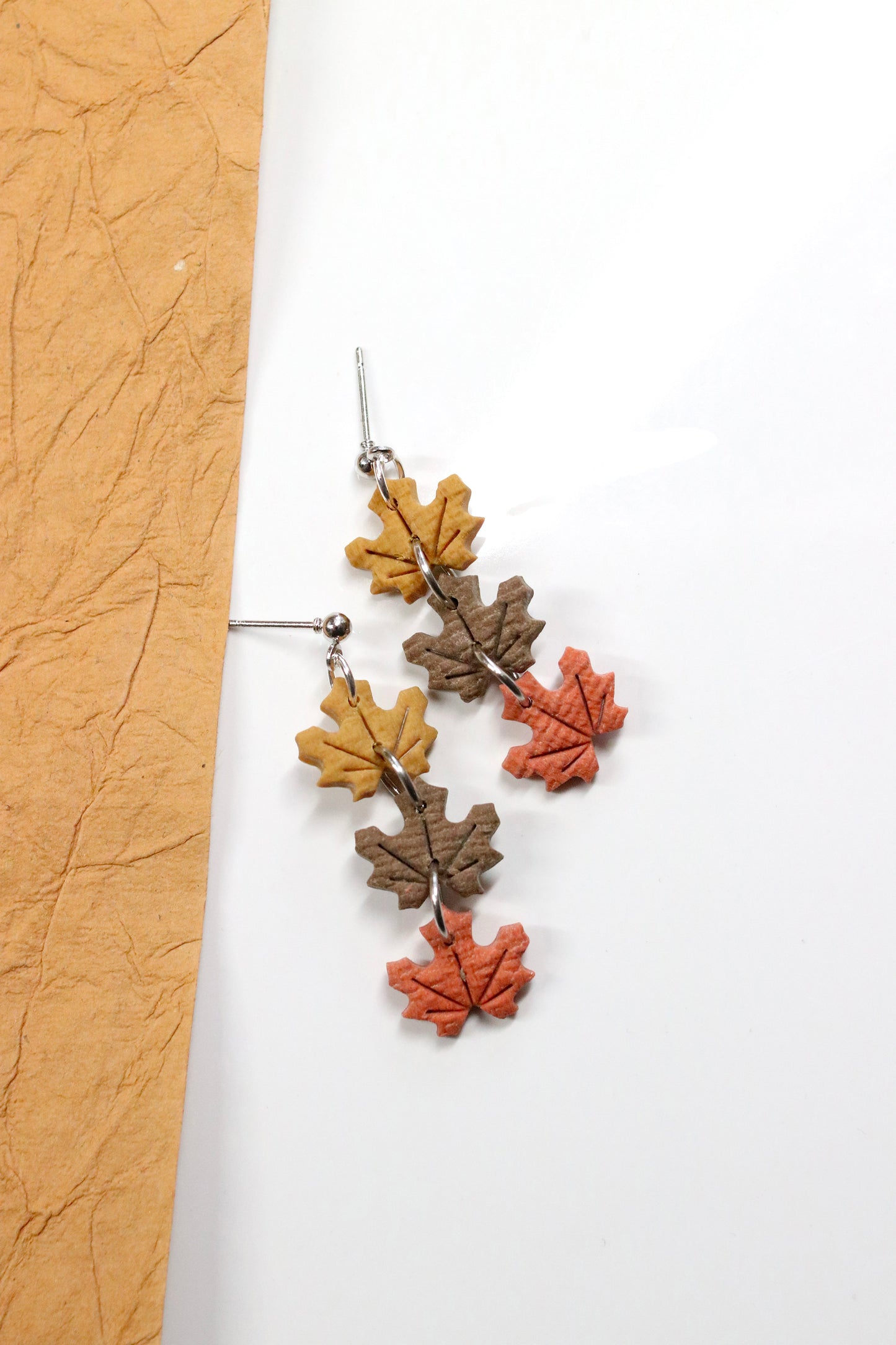 Warm Fall Leaf Dangles