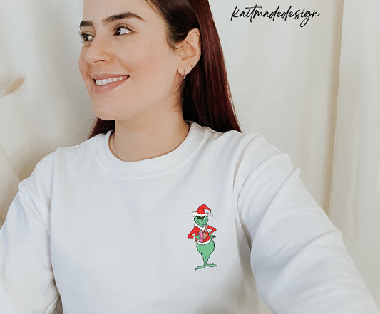 Grinch Cup Crewneck