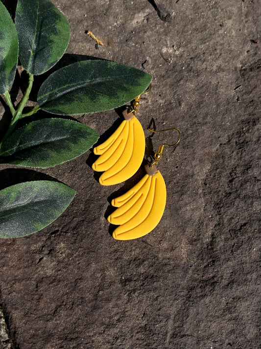 Banana Earrings