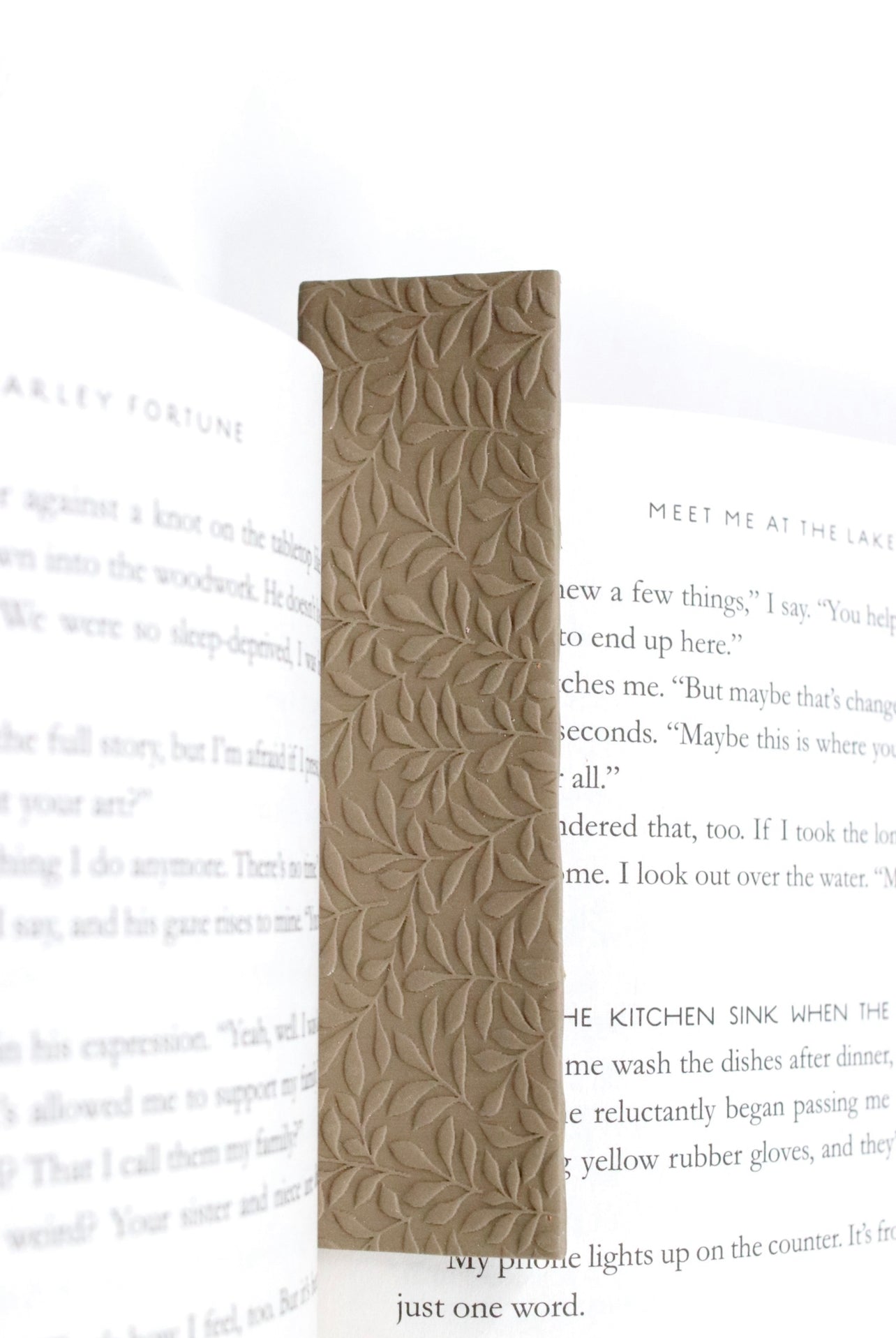 Deep Vine Clay Bookmark