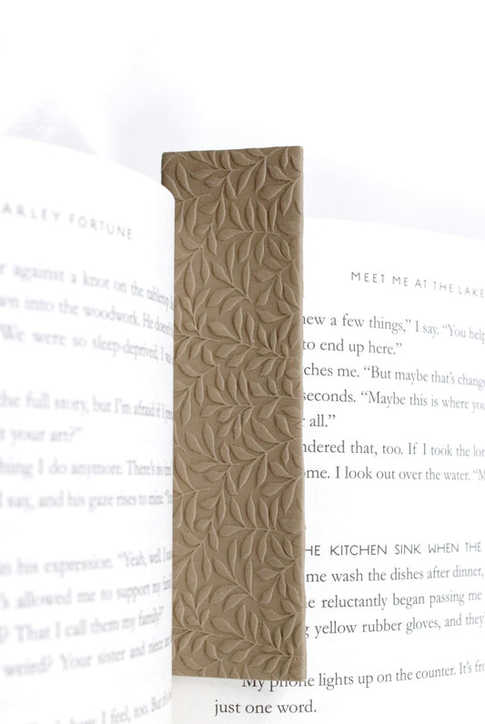 Deep Vine Clay Bookmark