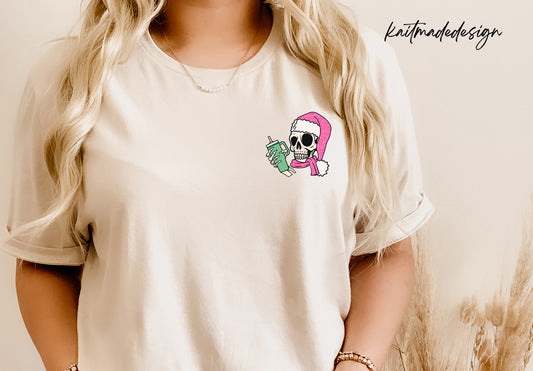 Xmas Skelly Cup Tee