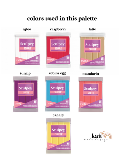 Spring Clay Color Palette