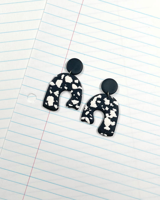 Composition Book Back-To-School Earrings