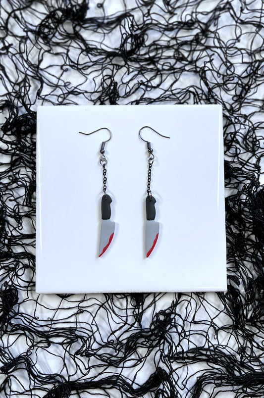 Hanging Blade Earrings