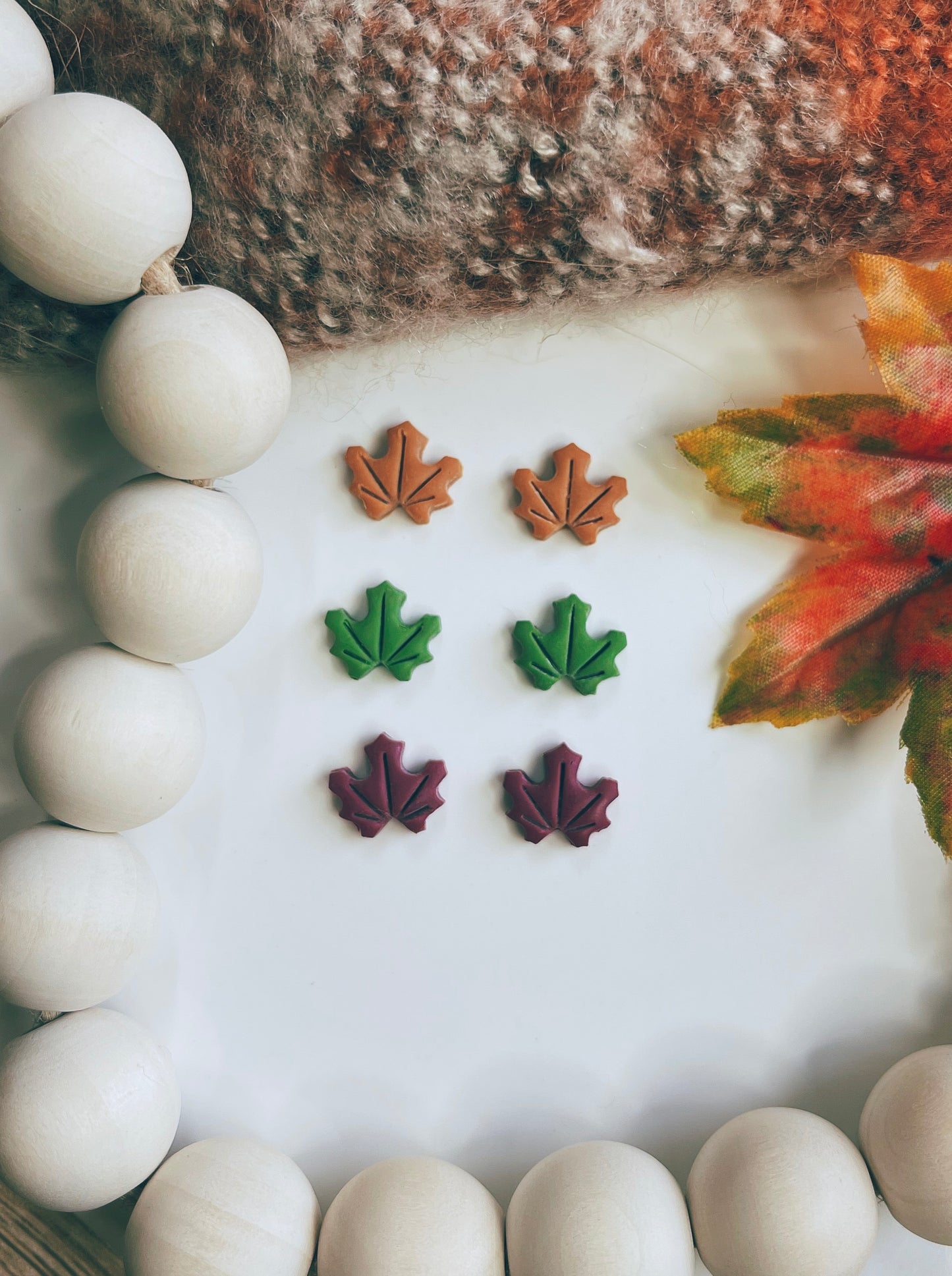 Fall Leaves Stud Pack