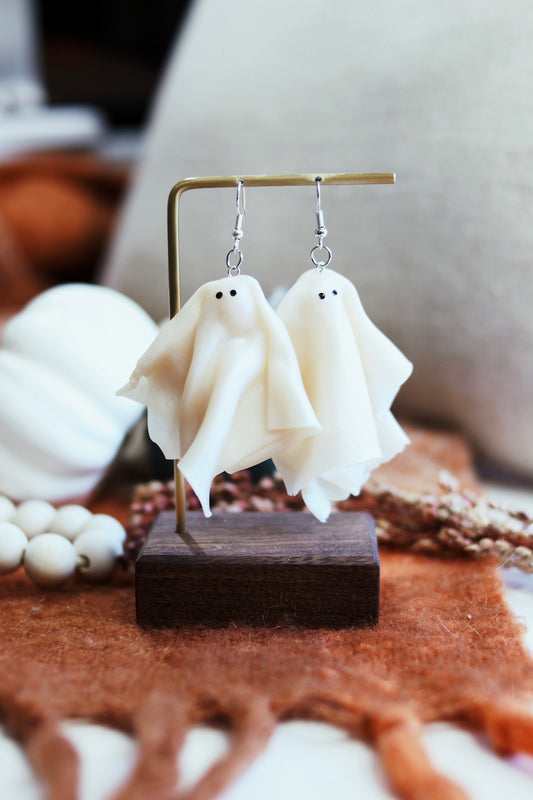 Draped Ghost Earrings