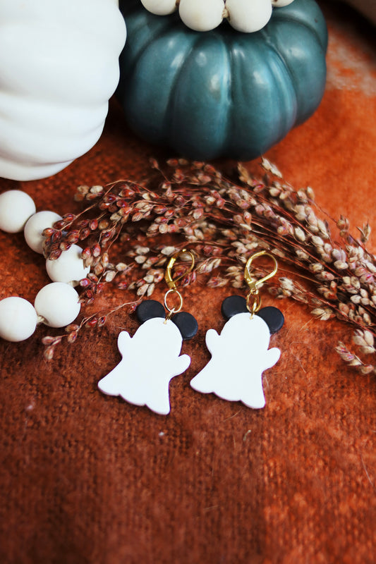 Mousey Ghost Earrings