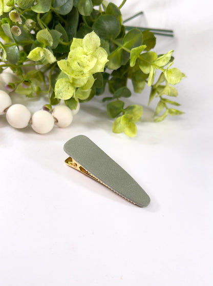 Sage Hair Barrette