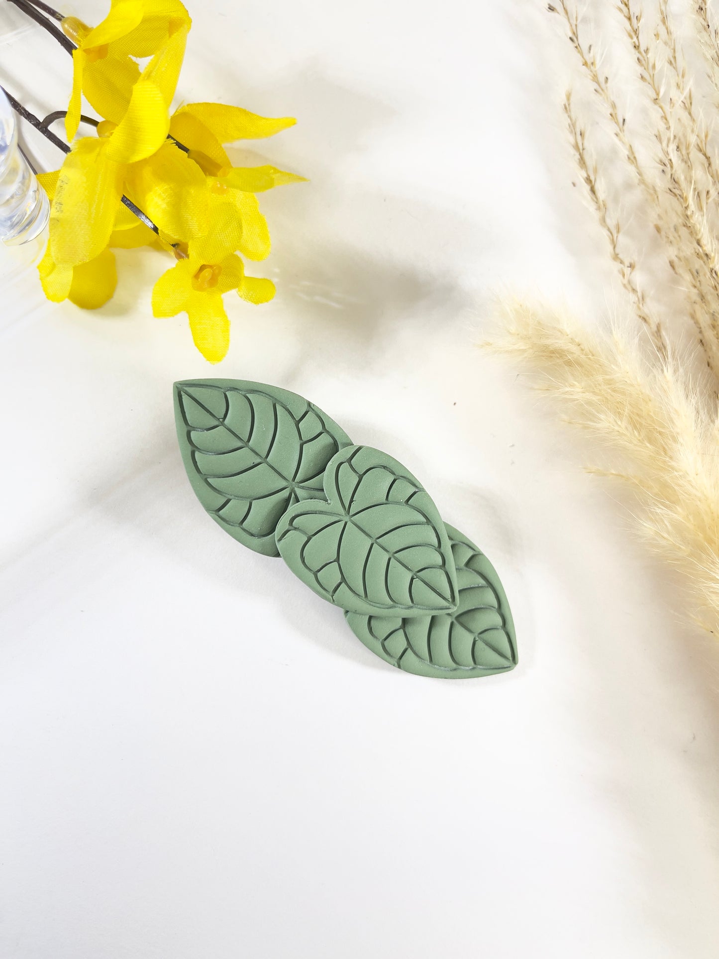 Leafy Hair Barrette