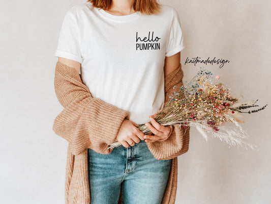 Hello Pumpkin Unisex Tee